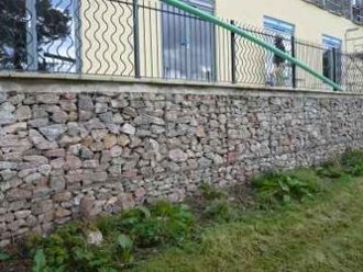 gabions used for walkway