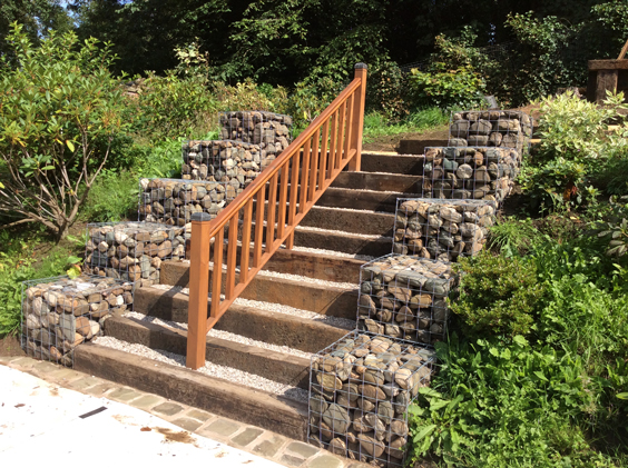 gabion-stairway