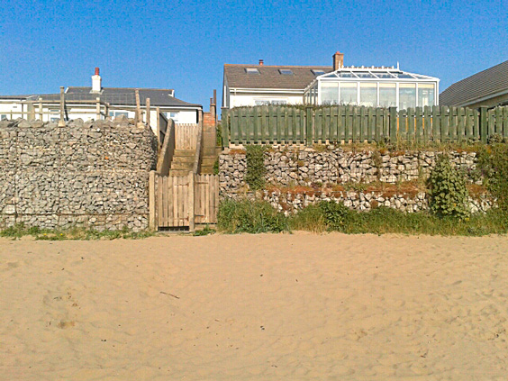 sea front gabion use image