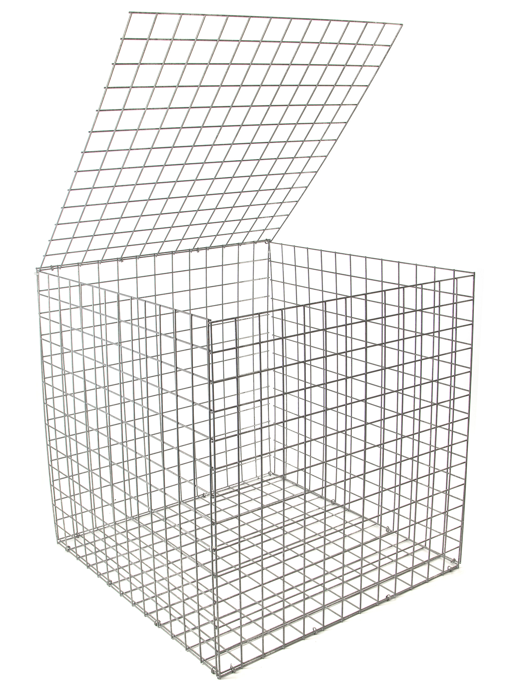 Gabion Basket Galfan 5Mm 1M X 1M X 1M Gabions Prices