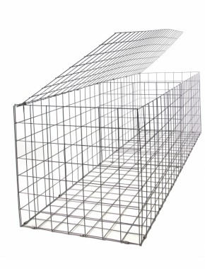 Wire Cages Galvanised, 450x450x450mm Gabion Baskets Galvanised