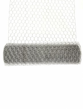 galvanised rabbit netting 600mm x 30m rolled out