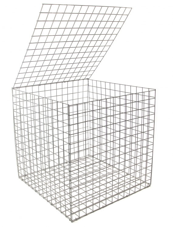 Gabion Basket Galfan 5Mm 1M X 1M X 1M Gabions Prices