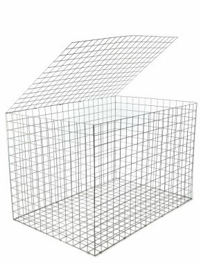 Wire Cages Galvanised, 450x450x450mm Gabion Baskets Galvanised